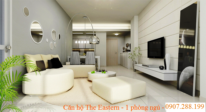 PHỐI CẢNH CĂN HỘ THE EASTERN QUẬN 9 1 PHÒNG NGỦ